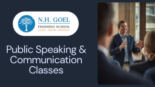 Best Communication Skills Courses - Public Speaking Classes.