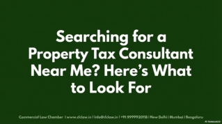 Property Tax Consultant Near Me | Expert Tax Appeals & Relief