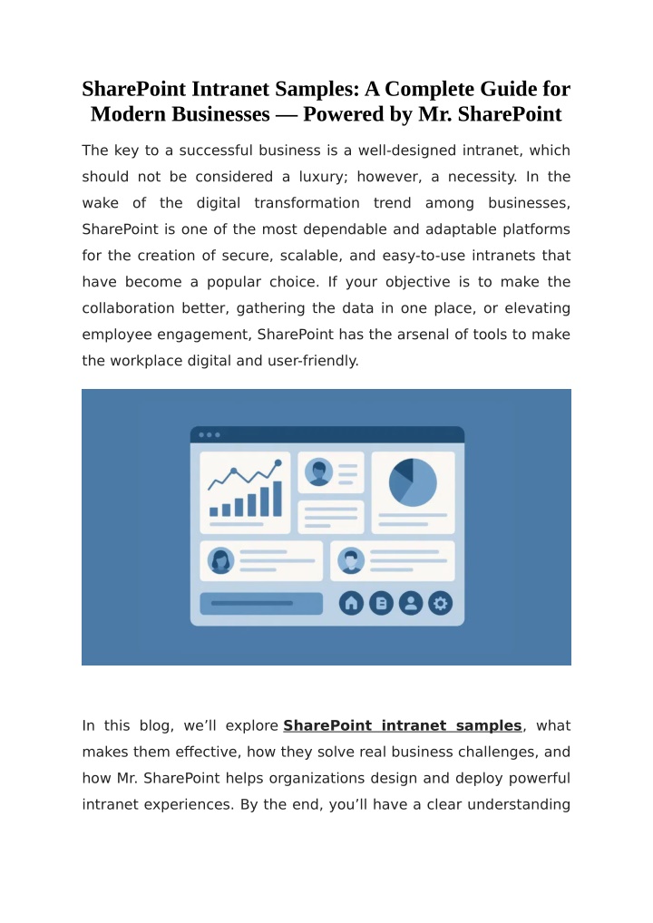 PPT - SharePoint Intranet Samples: A Complete Guide for Modern ...