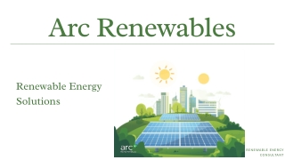 Arc Renewables is a UK-based consultancy dedicated to guiding businesses