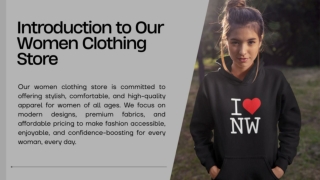 Introduction to Our Women Clothing Store