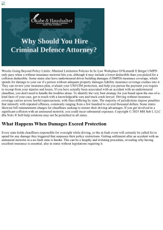 What Takes Place When Car Accident Case Goes Beyond Insurance Coverage Restricti