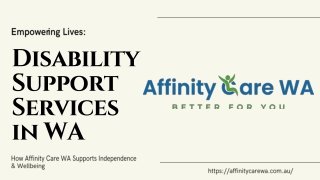 Empowering Lives: Disability Support Services in WA