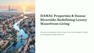 DAMAC Riverside  Luxury Waterfront Living by DAMAC Properties