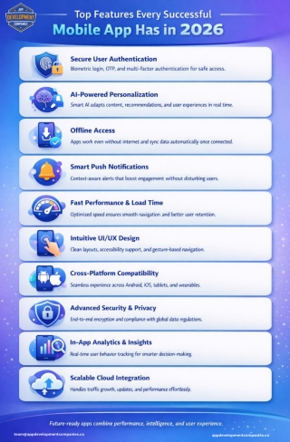 Top Features Every Successful Mobile App Has in 2026
