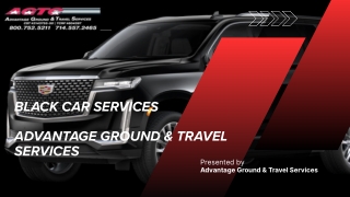 Airport Limo Service Los Angeles  Advantage Ground & Travel Services