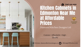 Kitchen Cabinets in Edmonton Near Me at Affordable Prices