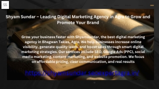 Best Digital Marketing Agency in Bhagwan Takies, Agra