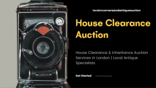 House Clearance & Inheritance Auction Services in London | Local Antique Special