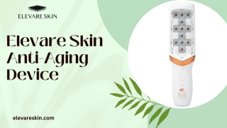 Elevare Skin Anti-Aging Device for Youthful Glow