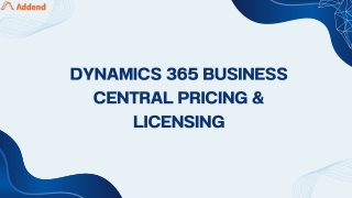 Dynamics 365 Business Central Pricing & Licensing