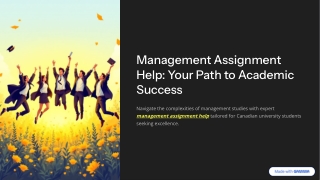 Management Assignment Help – On-Time Academic Assistance
