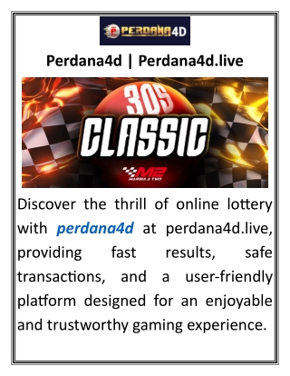 Perdana4dPerdana4d.live