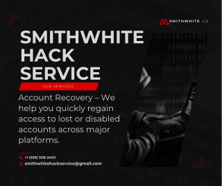 Smith white hackservice specializes in helping individuals recover lost