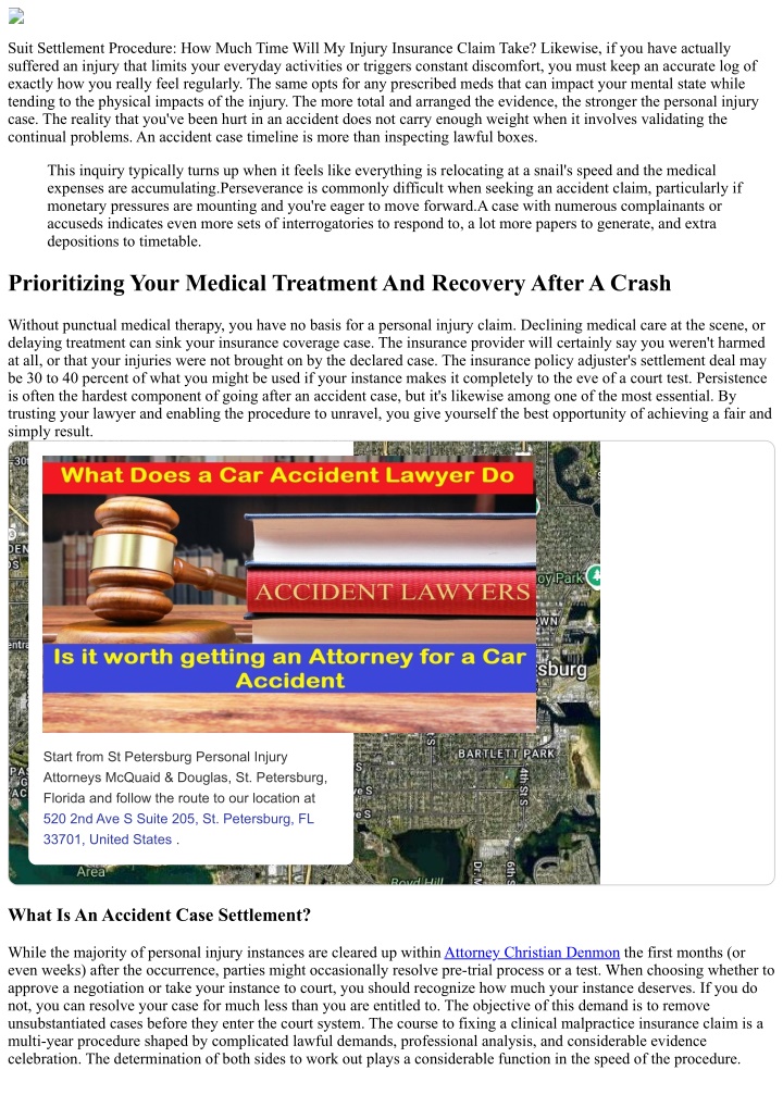 PPT - How To Compute A Personal Injury Settlement: A Handy Overview ...