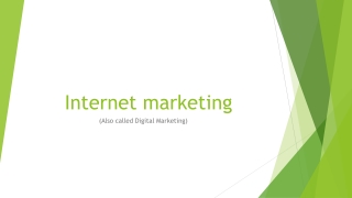 Internet marketing