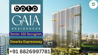 BPTP Ltd. Verti Greens New Booking Luxury Vertical Residences Dwarka Expressway