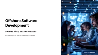 Offshore Software Development: Benefits, Risks, and Practical Considerations