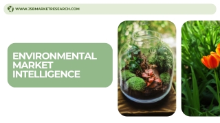 Global Environmental Market Research  Trends, Technologies & Policy Insights
