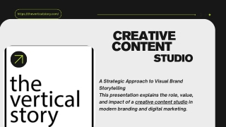 Creative Content Studio for Visual Brand Storytelling
