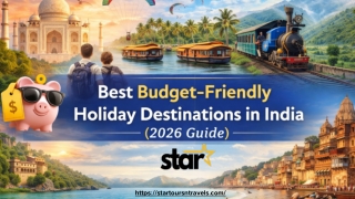Best Budget-Friendly Holiday Destinations in India 2026 Guide