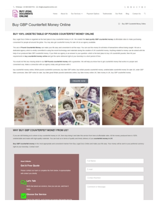 Buy GBP Counterfeit Money Online in canada - buylegaldocsonline.com