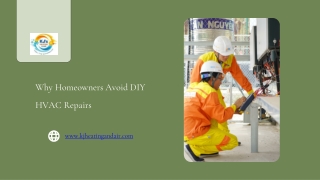 Why Homeowners Avoid DIY HVAC Repairs