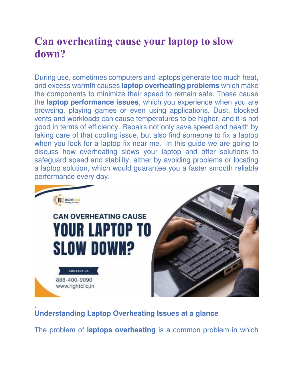 PPT - Can overheating cause your laptop to slow down PowerPoint ...