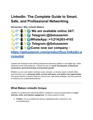 Buy LinkedIn Accounts_ Step-by-Step Guide for 2026