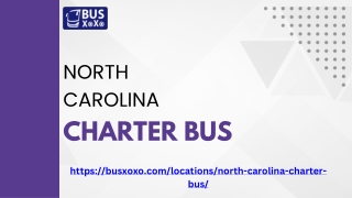 North Carolina Charter Bus