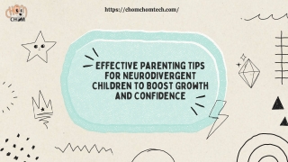 Effective Parenting Tips for Neurodivergent-Children to Boost Growth and Confidence