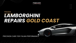 Lamborghini Repairs Gold Coast and Vehicle Care