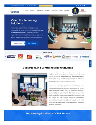 Reliable Video Conferencing Solutions for Modern Workplace