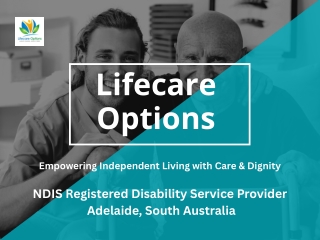 NDIS Service Provider Company in Adelaide