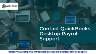 Contact QuickBooks desktop payroll support