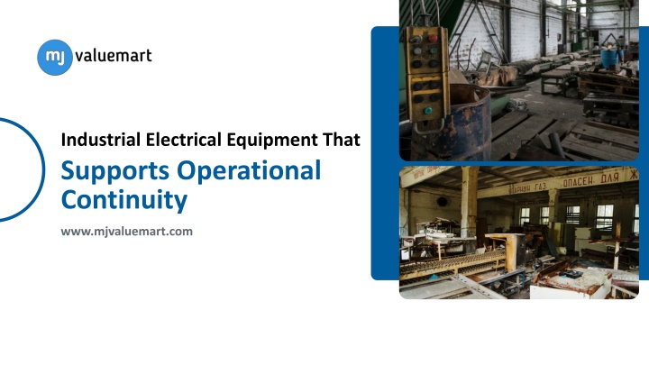 PPT - Industrial Electrical Equipment That Supports Operational ...