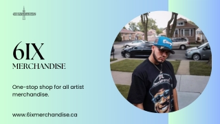 Shop Trending Artist Apparel in One Place | 6ix Merchandise