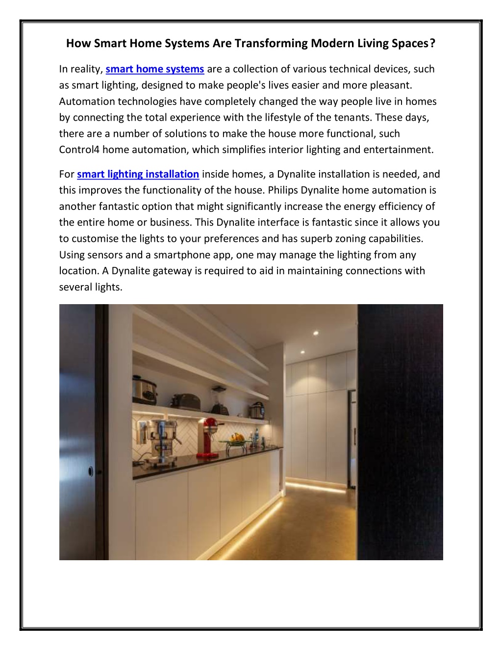 PPT - How Smart Home Systems Are Transforming Modern Living Spaces ...