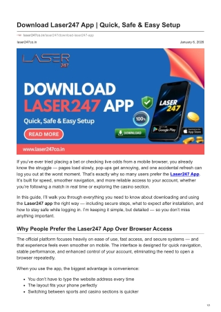 laser247co.in-Download Laser247 App Quick Safe  Easy Setup