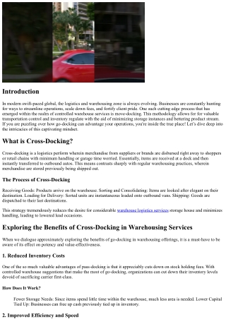 Exploring the Benefits of Interchange in Storage Services