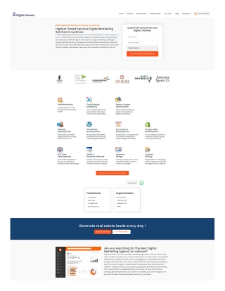 Digital Marketing Services in Lucknow to Boost Online Presence