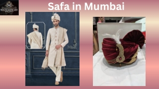 Safa in Mumbai – Traditional Wedding Safa & Pagdi Services for Grand Celebration