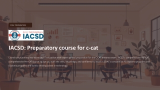 Preparatory Course for C-CAT - PreCat in Pune