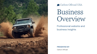 Presentation - Business Overview