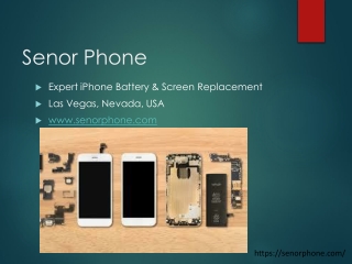 SenorPhone – Professional iPhone Repair Services