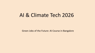 AI & Climate Tech in 2026: Green Jobs of the Future