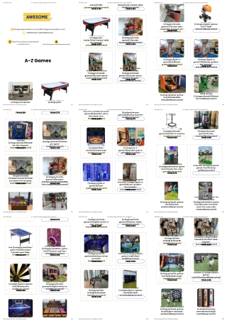 all products - exhibition stand branded games hire