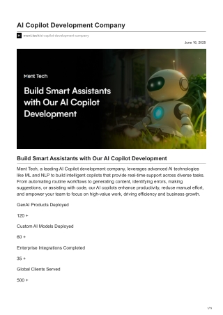 AI Copilot Development Company