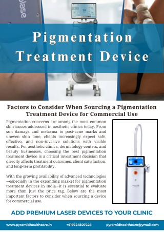 Best Pigmentation Treatment Device for Hyperpigmentation Removal