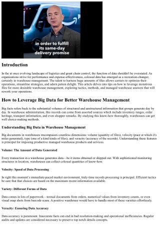 How to Utilize Large-scale Data for Better Inventory Control